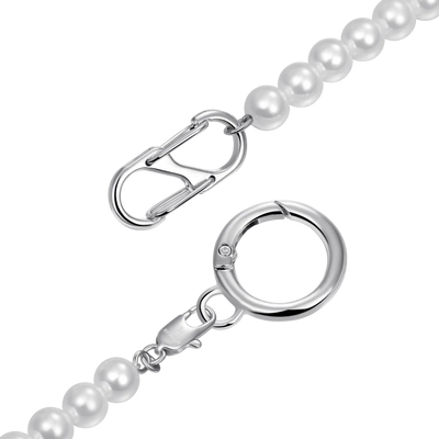 Trove Orbit Pearl Wallet Chain - 8mm