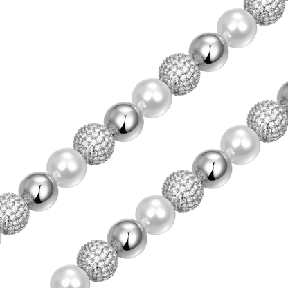 Trove Orbit Pearl Wallet Chain - 8mm