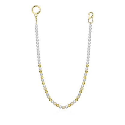 Trove Orbit Pearl Wallet Chain - 8mm
