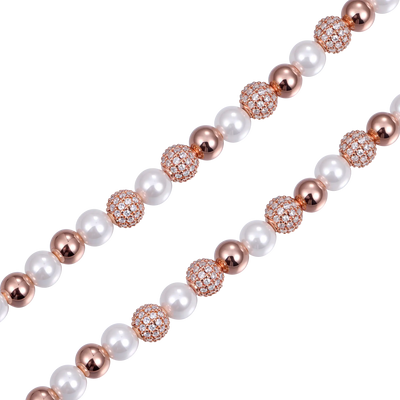 Trove Orbit Pearl Chain - 4mm