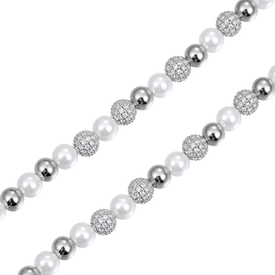 Trove Orbit Pearl Chain - 4mm