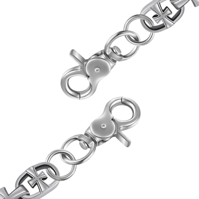 21" Crusader Link Chain & Wallet Chain - 12mm