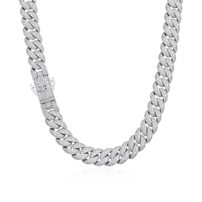 Round Cut Cuban Link Chain - 12mm