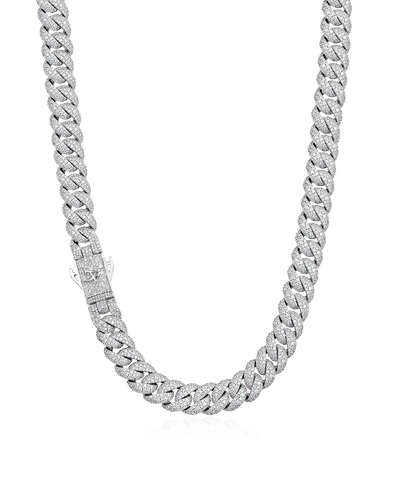 Round Cut Cuban Link Chain - 12mm