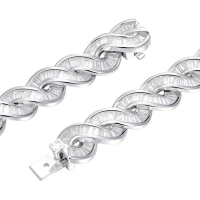 Moissanite APORRO DNA Chain - 12mm
