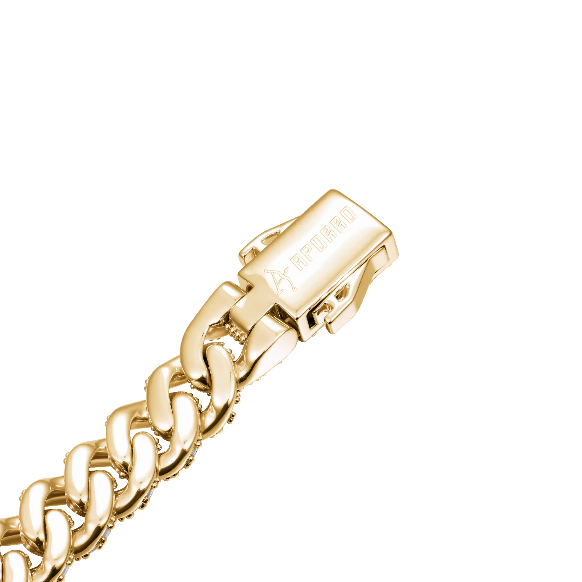 Micro Round Cut Cuban Link Chain - 8mm