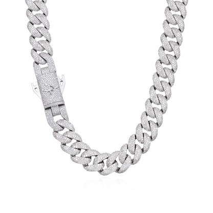 Round Cut Cuban Link Chain - 19mm