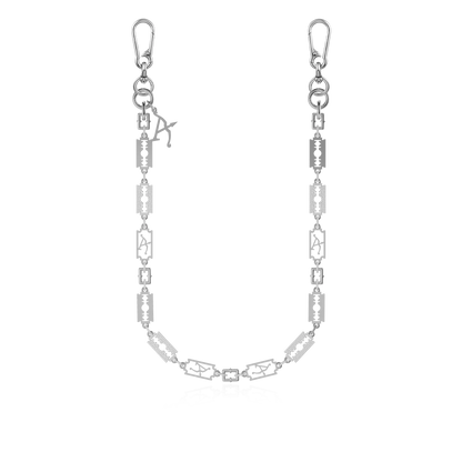 Moissanite Sharp Razor Wallet Chain