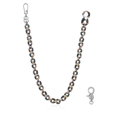 Infinity OG Camo Iced Link Necklace & Wallet Chain