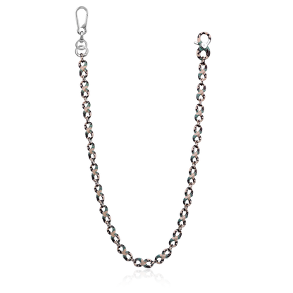 Infinity OG Camo Enamel Link Necklace & Wallet Chain