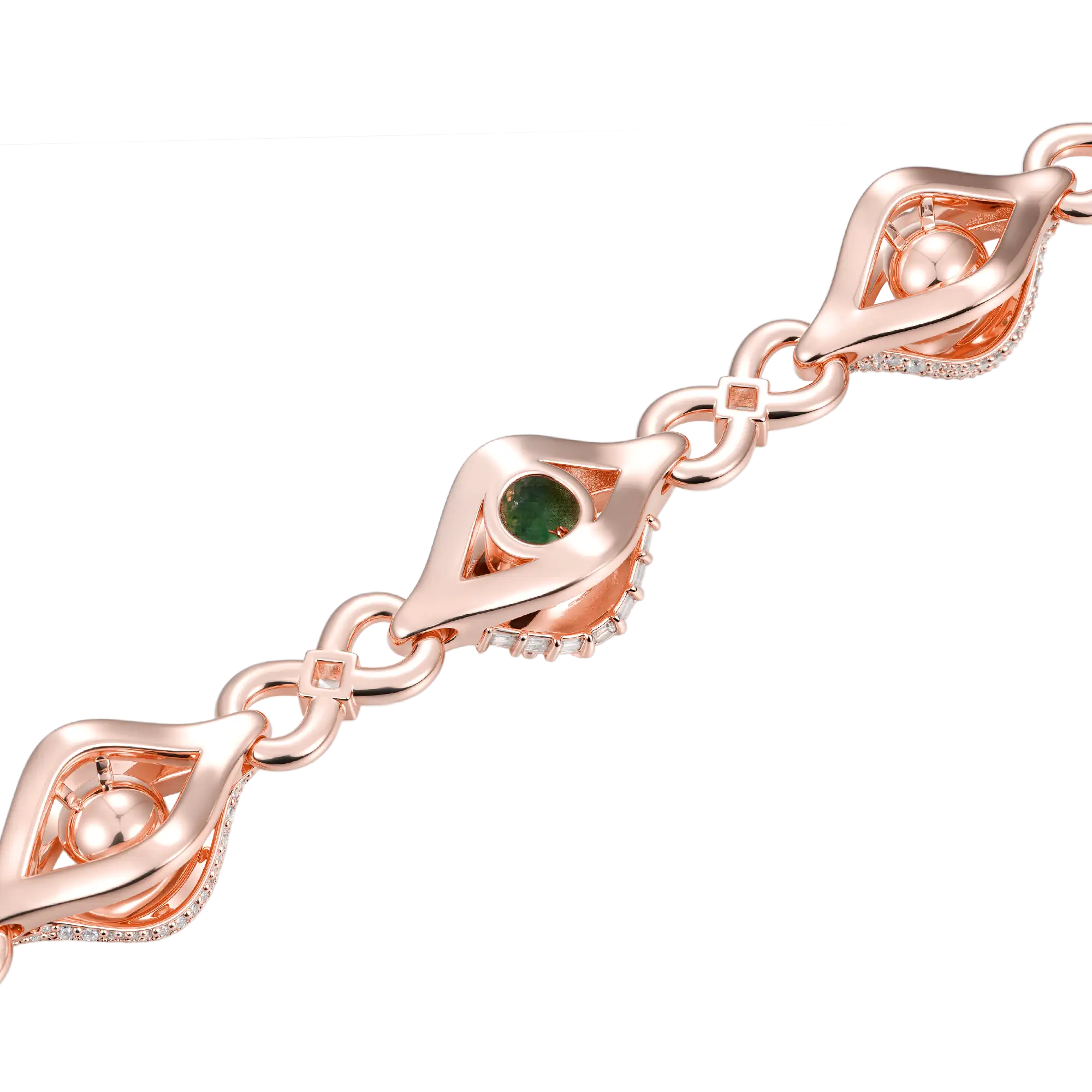 Emerald Eye Guardian Wallet Chain