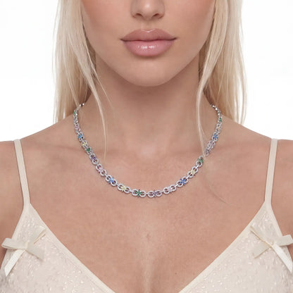 Infinity Four-Leaf Clover Chain