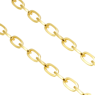 Radiant Cross Double-Layer Wallet Chain