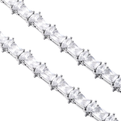 Heart & Blade Rosary Necklace