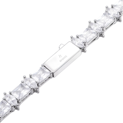 Heart & Blade Rosary Necklace