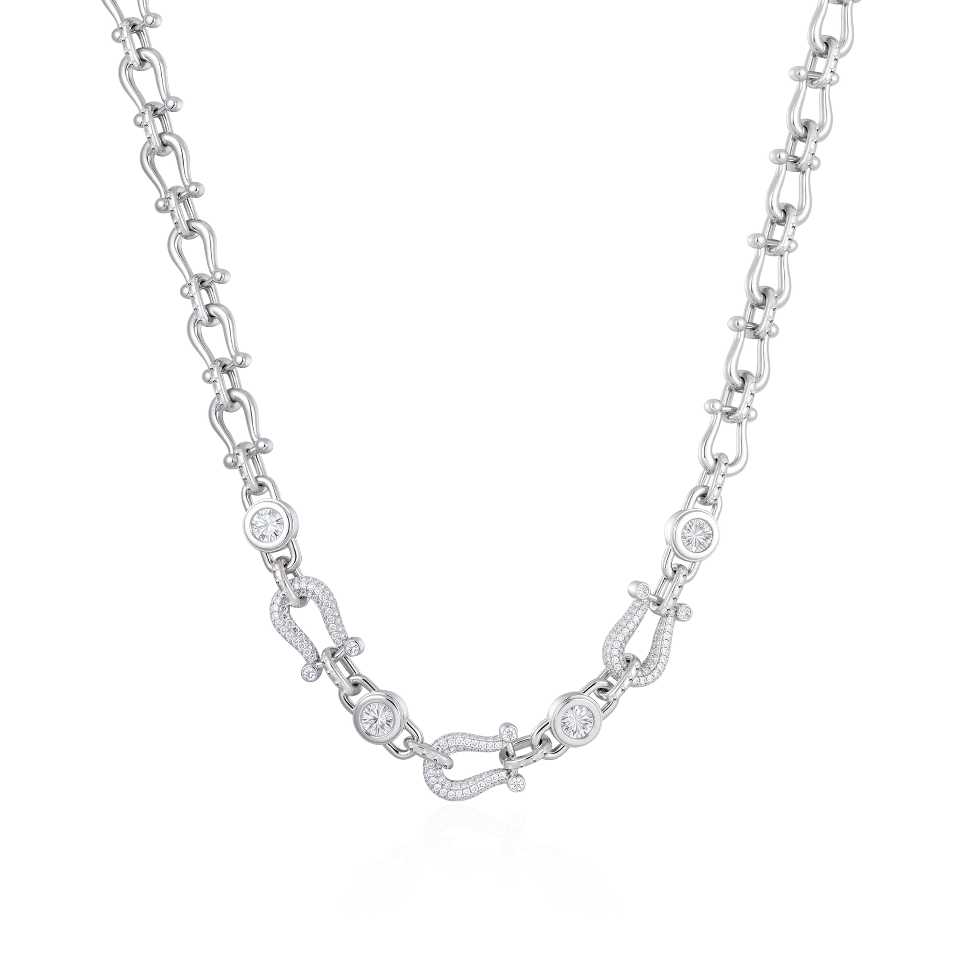 Horseshoe Fortune Necklace – Horseshoe Pendant Necklace – APORRO