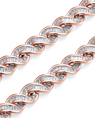 Moissanite APORRO DNA Chain - 8mm