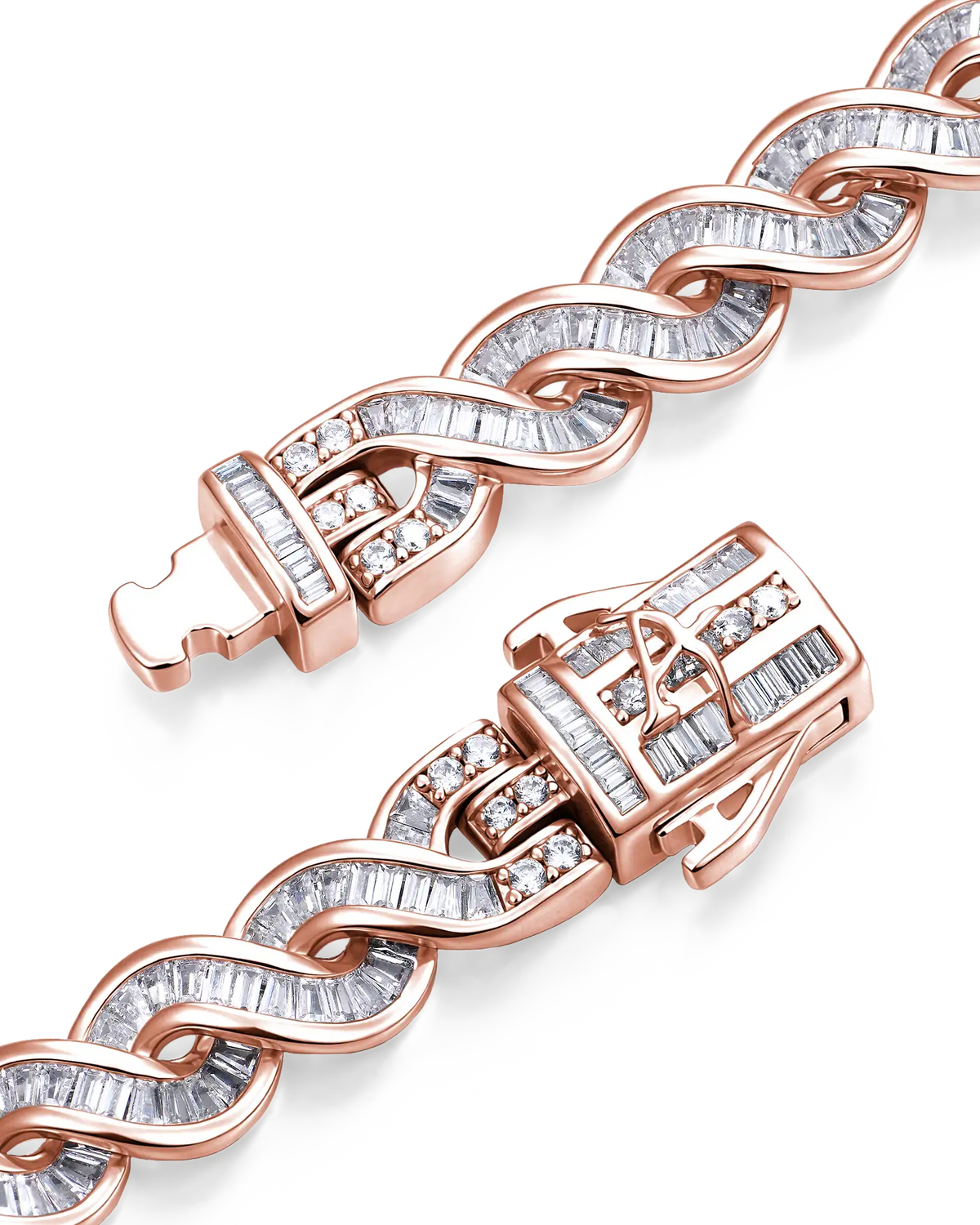 Moissanite APORRO DNA Chain - 8mm