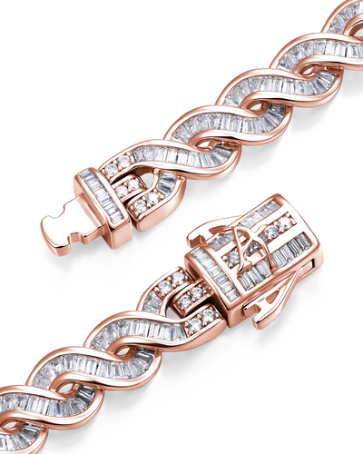 Moissanite APORRO DNA Chain - 8mm