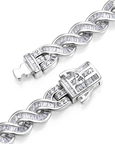 Moissanite APORRO DNA Chain - 8mm