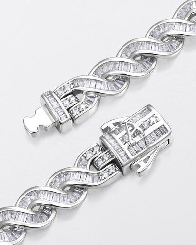 Moissanite APORRO DNA Chain - 8mm