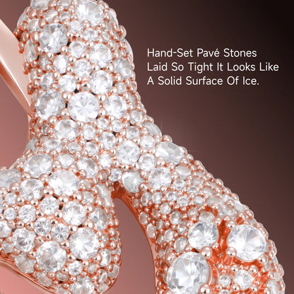 Custom Bubble Font Pendant - 30mm