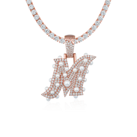 Custom Ethereal Pearl Letter Pendant
