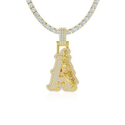 Custom Scroll Script Pendant