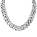 Custom 19mm 4-Row Gems Iced Cuban Link Chain
