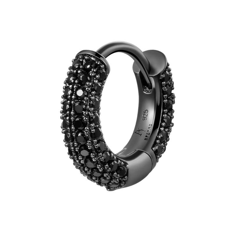 Circle Hoop Earrings-Silver & small hoop earrings - APORRO