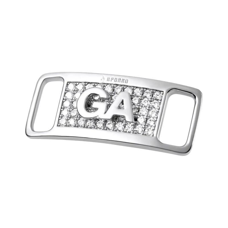 Iced Out Georgia "GA" Lace Lock - APORRO