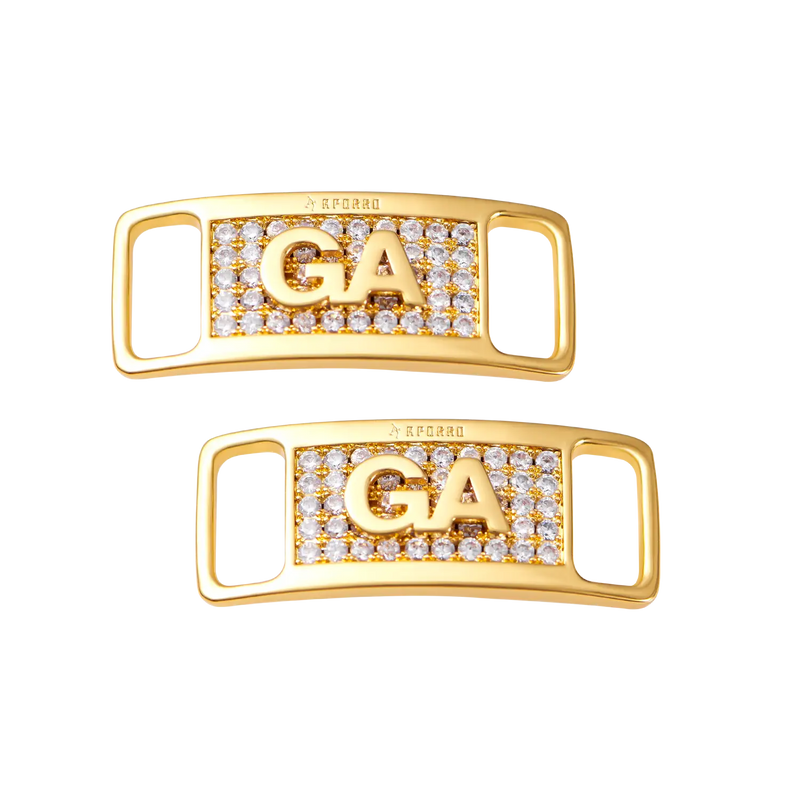 Iced Out Georgia "GA" Lace Lock - APORRO