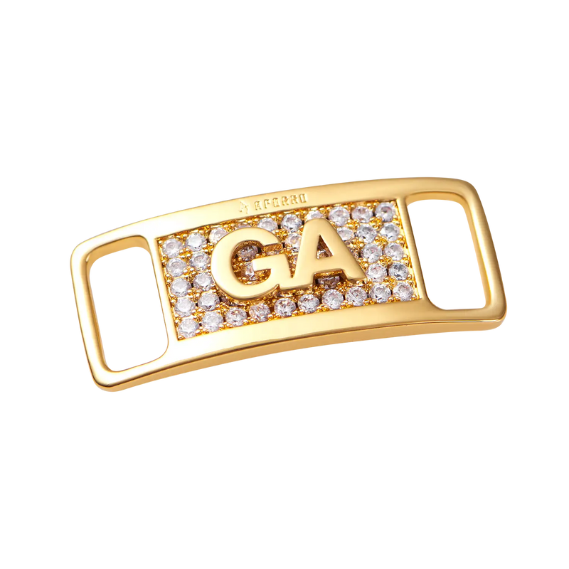 Iced Out Georgia "GA" Lace Lock - APORRO