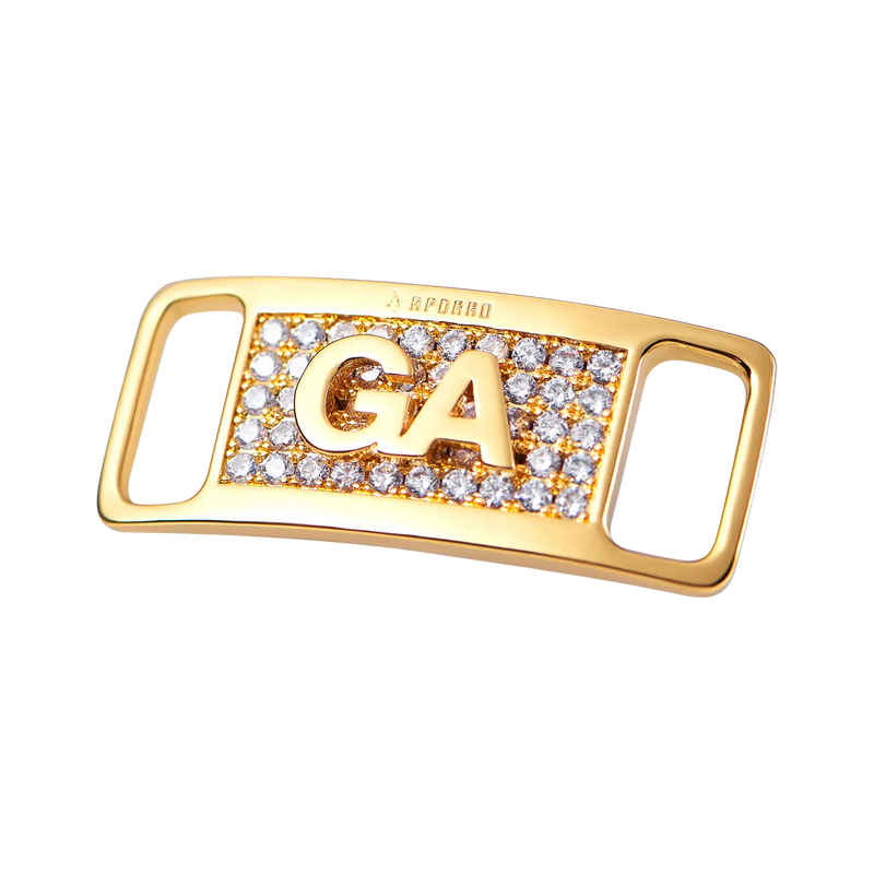 Iced Out Georgia "GA" Lace Lock - APORRO