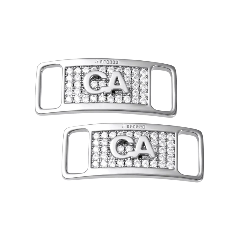 Iced Out California "CA" Lace Lock - APORRO