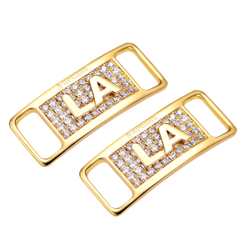 Iced Out Los Angeles "LA" Lace Lock - APORRO