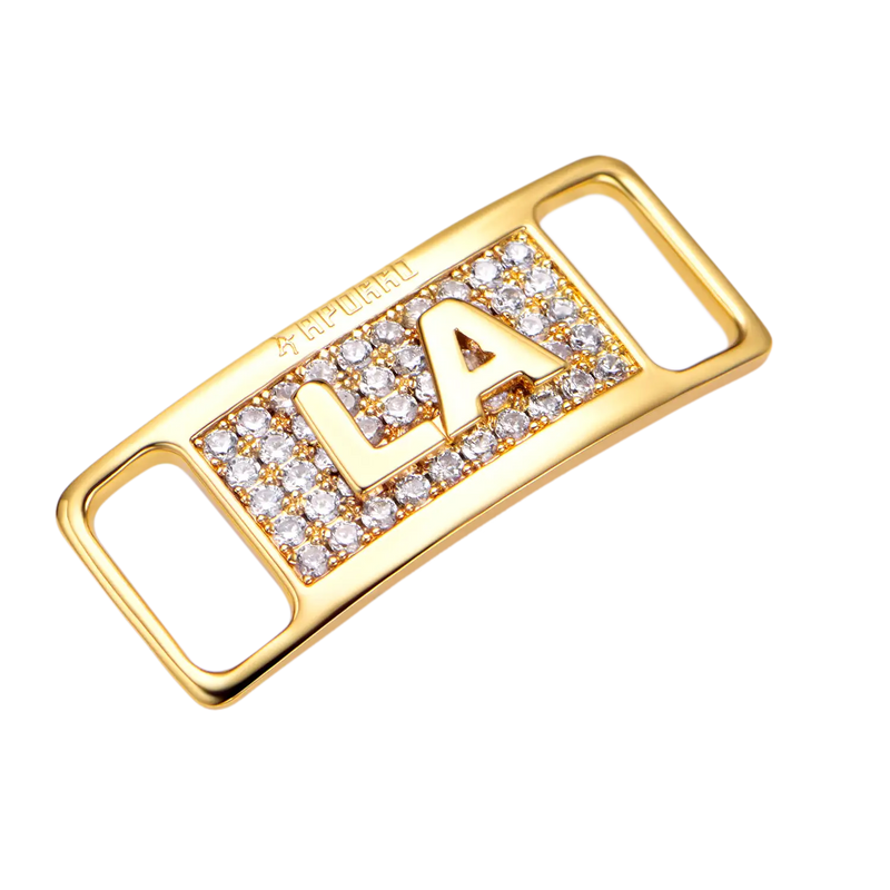 Iced Out Los Angeles "LA" Lace Lock - APORRO