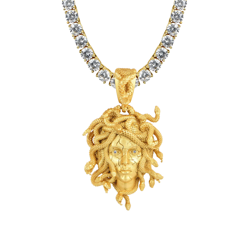 Custom Medusa Pendant- Men & Women's Jewelry - APORRO