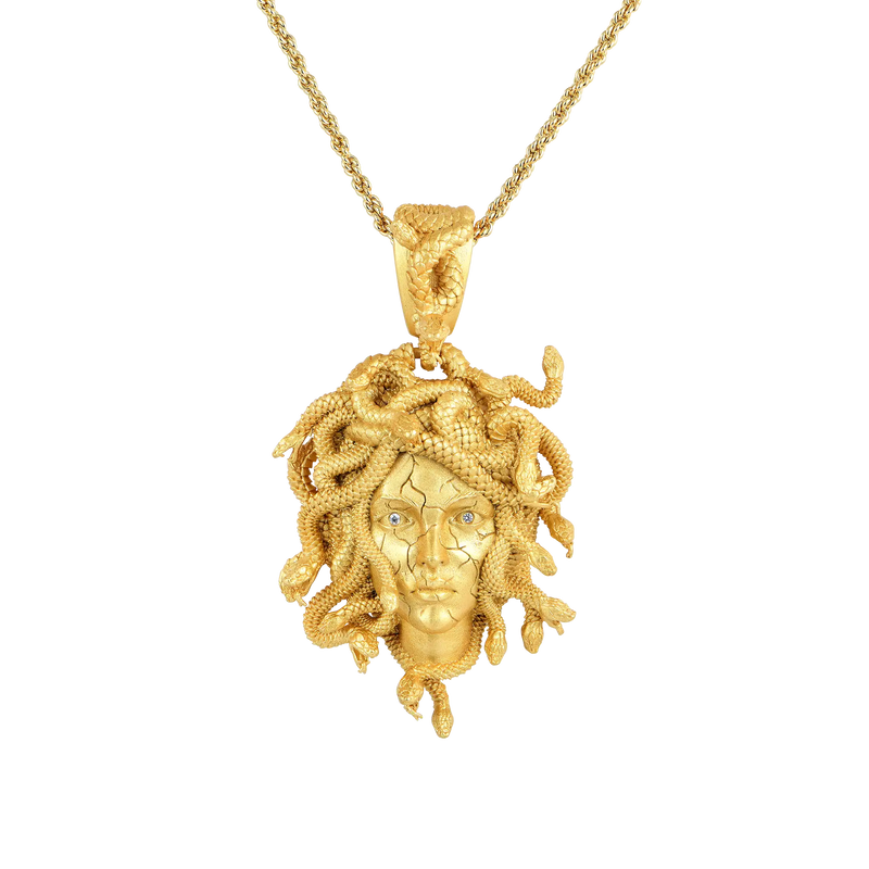 Custom Medusa Pendant- Men & Women's Jewelry - APORRO