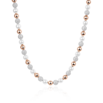 TROVE Pearl and Bead Chain - 22"