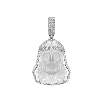 Arcenciel Gospel Transparent Jesus Pendant