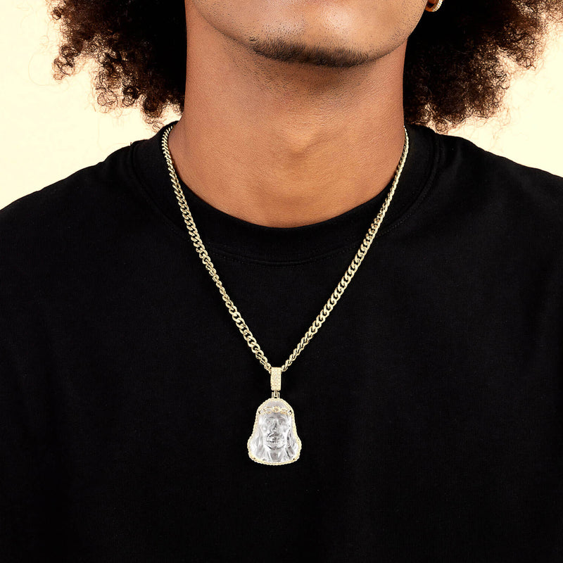 Arcenciel Gospel Jesus Pendant (Four Crystal Colors Available) - APORRO