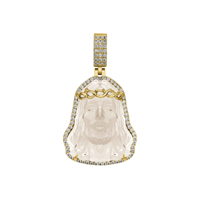 Arcenciel Gospel Transparent Jesus Pendant