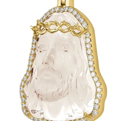 Arcenciel Gospel Transparent Jesus Pendant