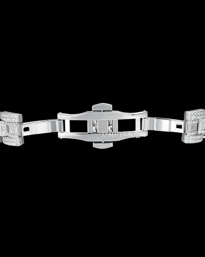 APORRO Premium Custom Iced Watch style Bracelet