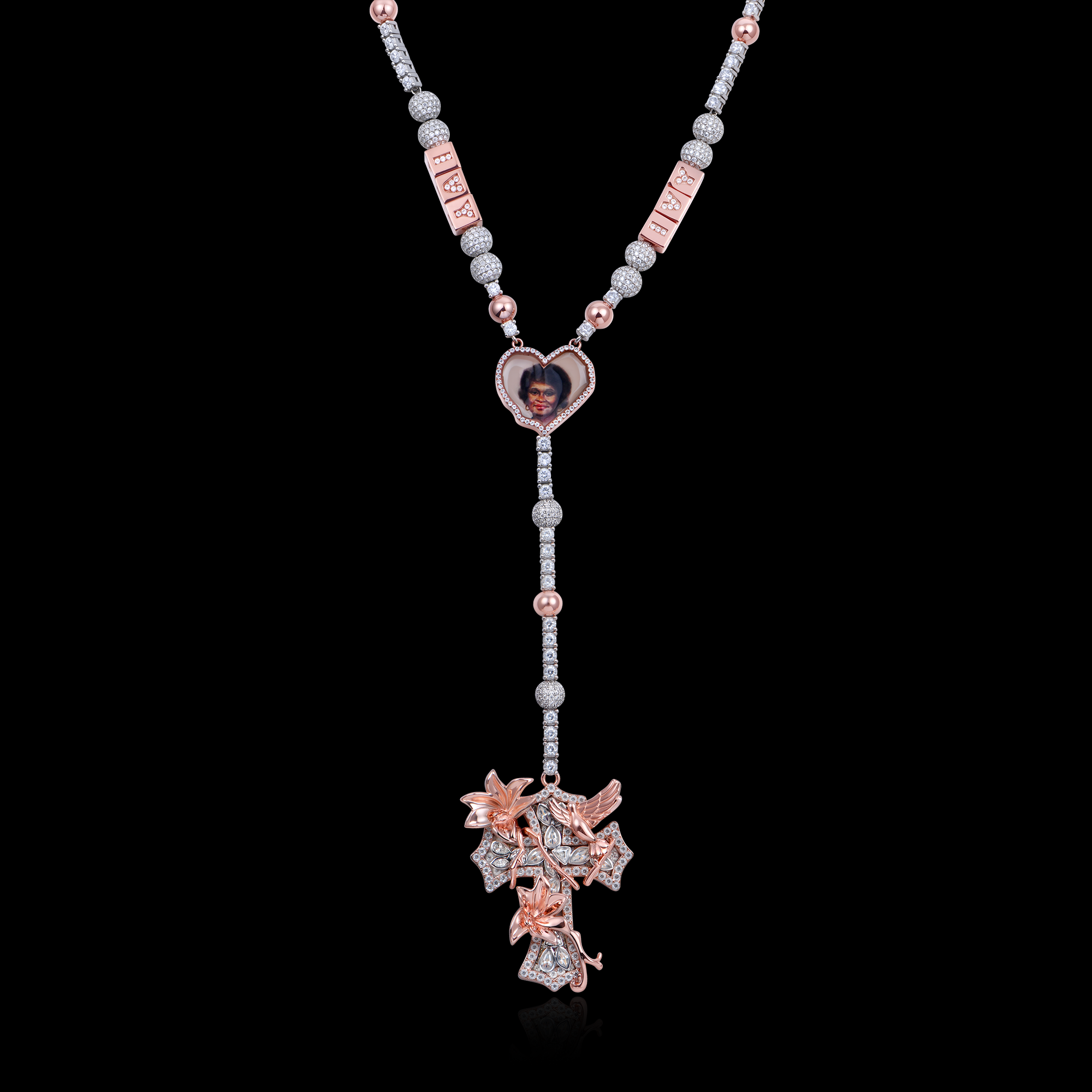 APORRO Premium Custom Rosary Necklace