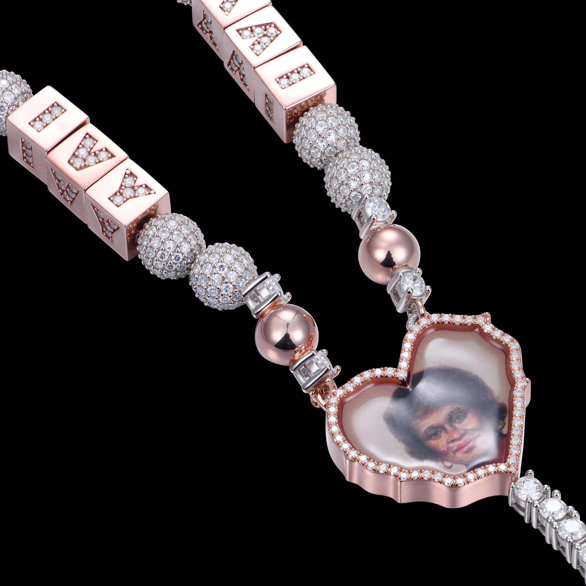 APORRO Premium Custom Rosary Necklace