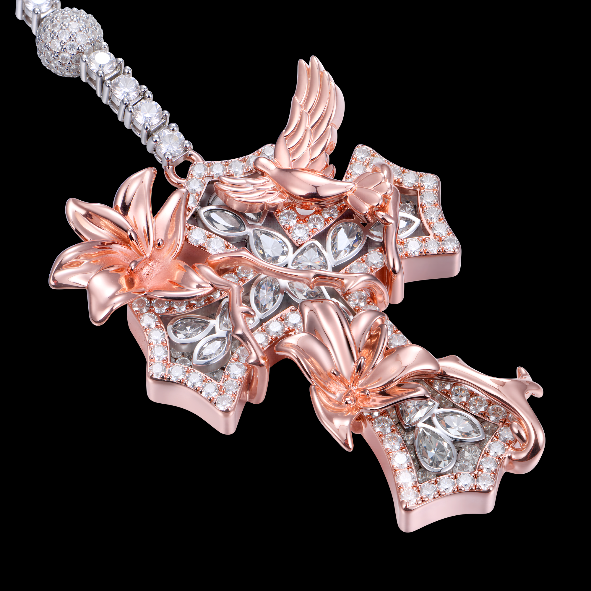 APORRO Premium Custom Rosary Necklace