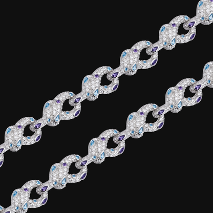 APORRO Premium Custom Infinity Iced Chain