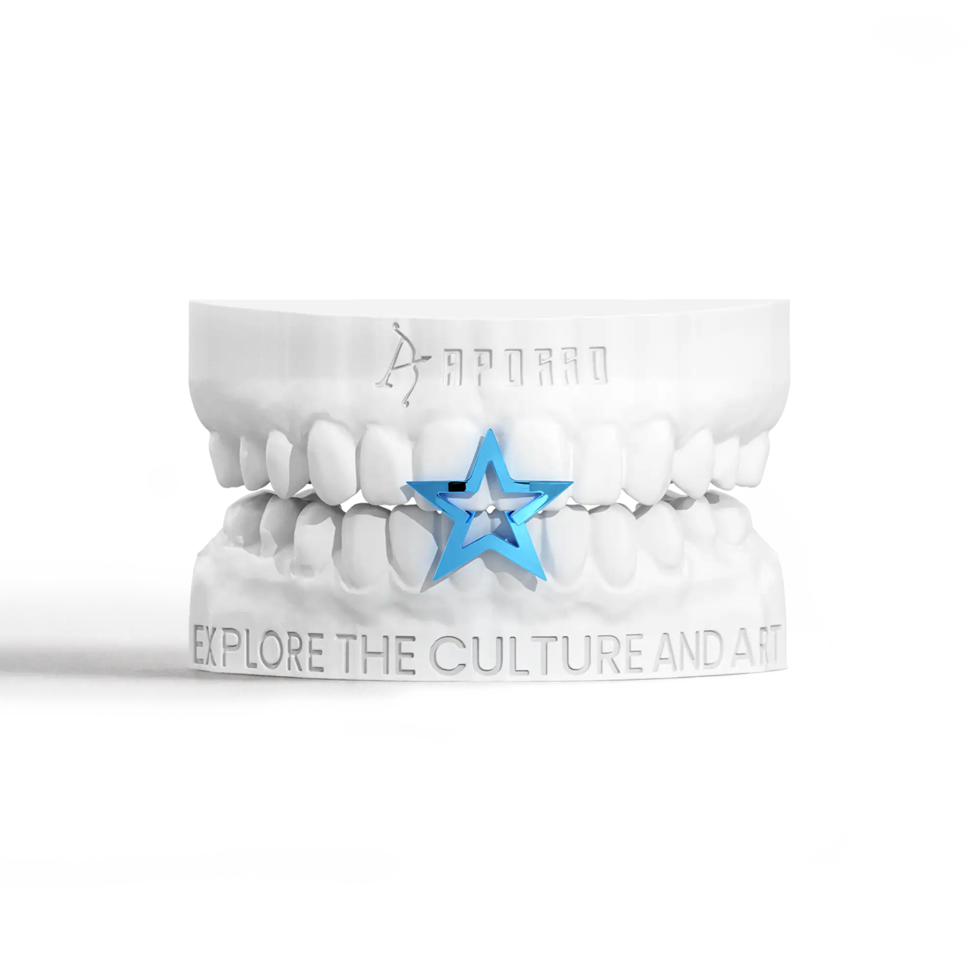 Hollow Star-Pattern Grillz